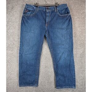 ARIAT M3 Loose Fit‎ FR Flame Resistant Straight Leg Denim Jeans Mens Size 40x30